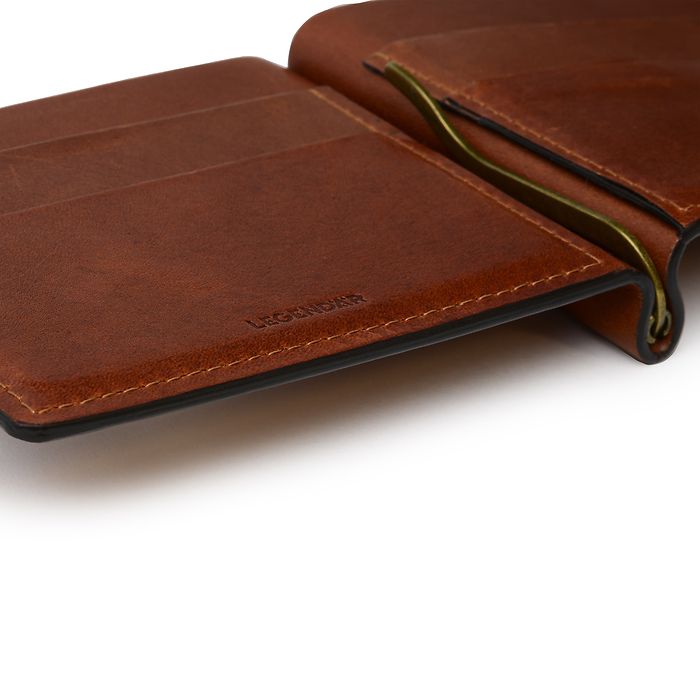Leather Wallet CLYP chestnut